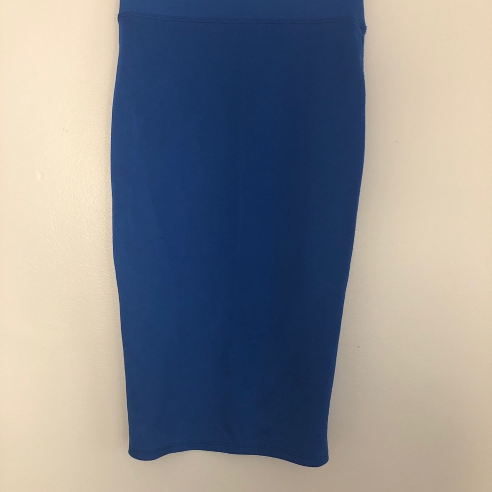 Blue skirt